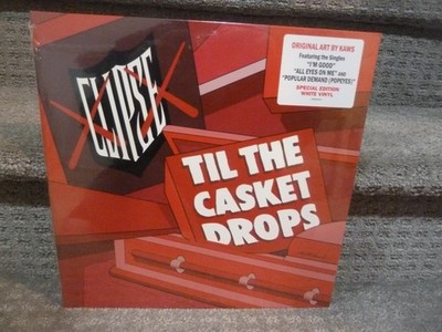 Clipse - Til The Casket Drops WHITE COLOR LP vinyl record album BRAND NEW SEALED