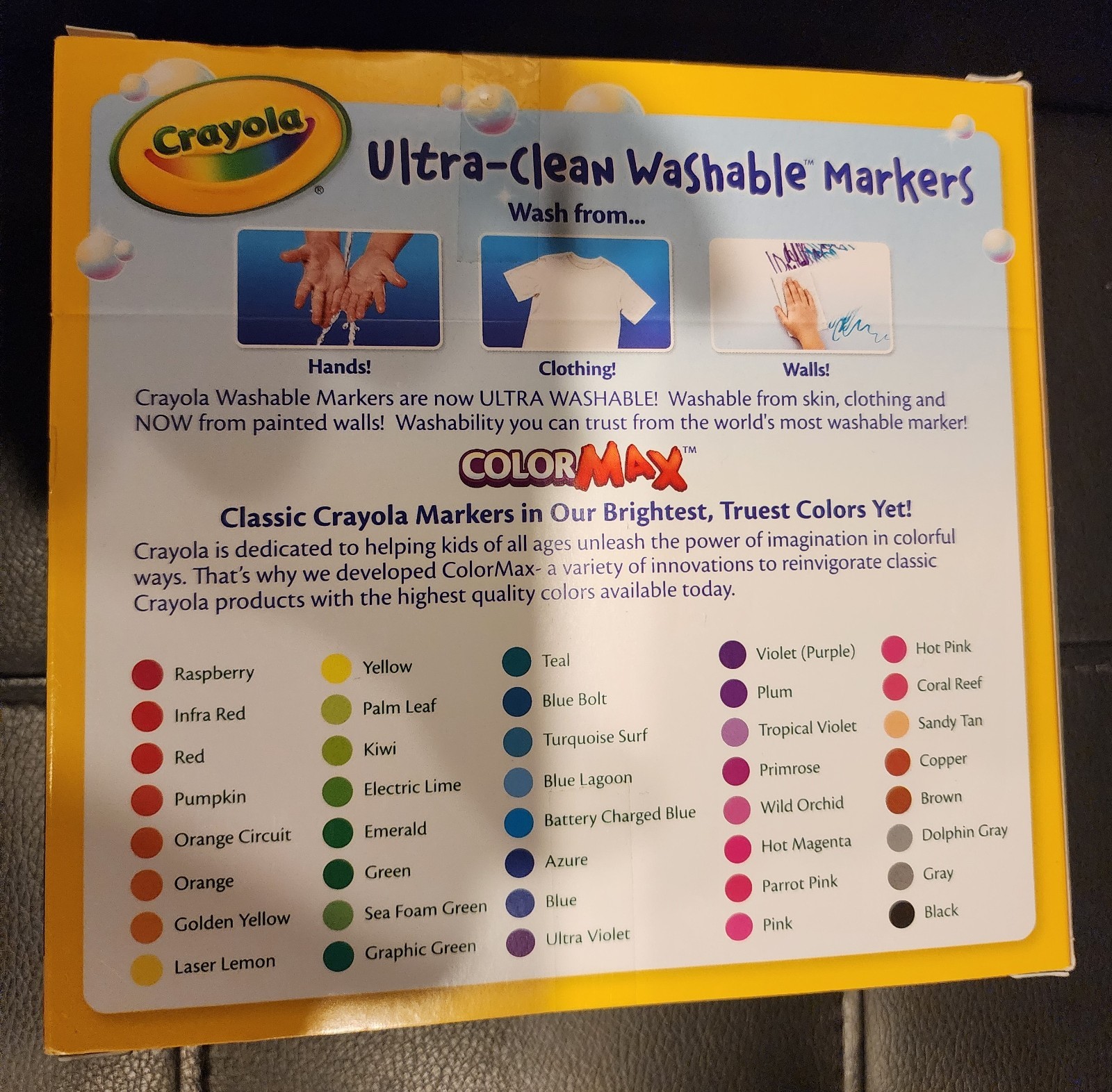 Crayola Ultra-Clean Washable Broad Line Markers &ndash; 40 Count (2 Pack) Hot Deal! 🔥