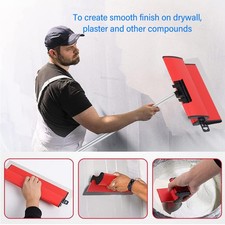 Drywall Plastering Tool 250mm Wall Skimming Scraper Multipurpose For Art ZMS