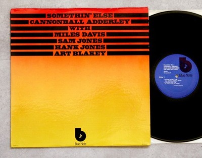Cannonball Adderley w. Miles Davis - Somethin' Else 1973 LP US Blue Note NM