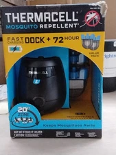 Thermacell E95 Mosquito Repellent FAST-Charging Dock Bonus Pack 72 Hour refill