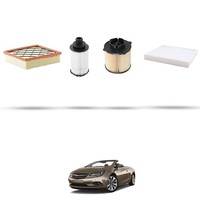Hoffcar Wartungskit - 4 Filter FüR Opel Cascada 2.0 Cdti 125KW Ab 2015