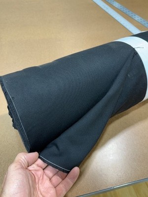 Sunbrella Black Acrylic Outdoor Fabric Supple,  100 Yards  78  width  Roll