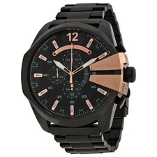 OROLOGIO NUOVO DIESEL DZ4309 MEGA CHIEF QUADRANTE NERO
