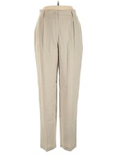 Lizsport Women Brown Dress Pants 10