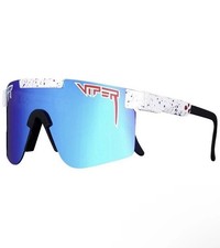 Pit Viper The Absolute Freedom Single Wide RW B Polarized Sunglasses New w/ Box