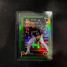 2025 Topps Update #US51 Adam Frazier Green Foil #16/99