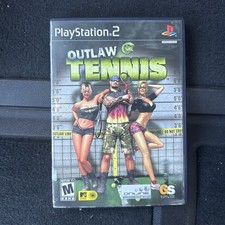 Outlaw Tennis Sony PlayStation 2 PS2 CIB Tested