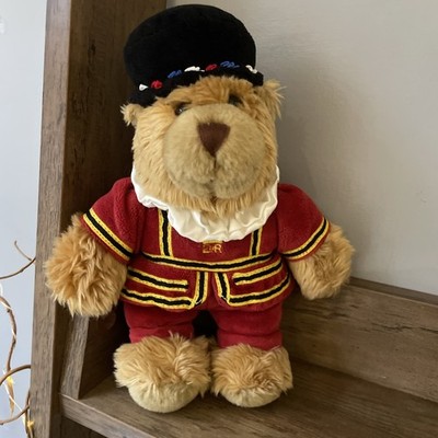 Kiel Stofftiere British Beefeater 9ins Teddybär Plüschtier mit Etikett
