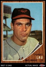 1962 Topps #533 Charley Lau Orioles SHORT-PRINT 4 - VG/EX