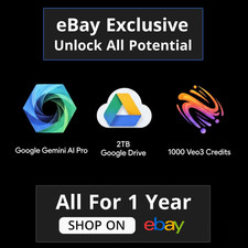 Gemini AI Pro - 12 Months Personal Access (12 Moths)