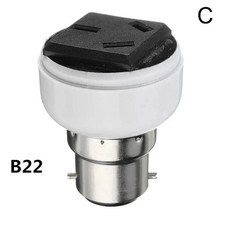 E27 B22 Lamp Light Socket Holder Screw Bulb Convert To AU Power Female Outlets