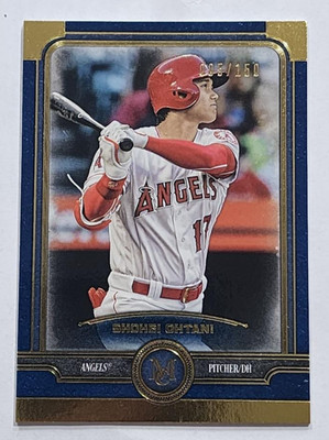 2019 TOPPS MUSEUM COLLECTION SHOHEI OHTANI 005/150