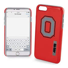 FOCO NCAA Ohio State Buckeyes Hybrid for iPhone SE (2022-20), 8, 7, 6 & 6S