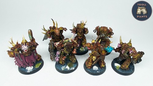 Warhammer 40k - Death Guard - 7 Plague Marines - Picture 7 of 7