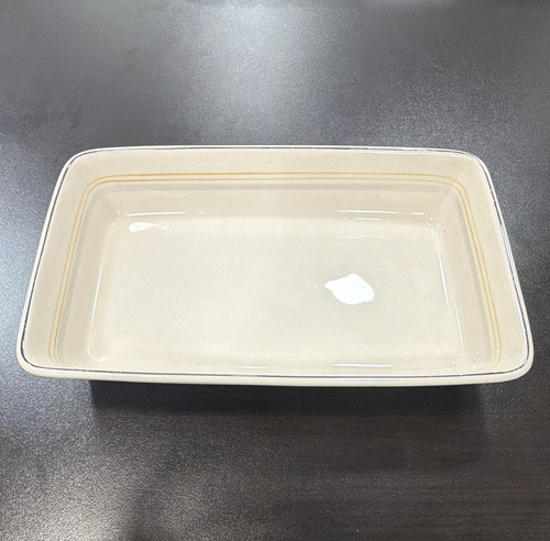 Antique 1965 Cunard Maddock Ivory Ware England Tray Dish Stonier's Liverpool