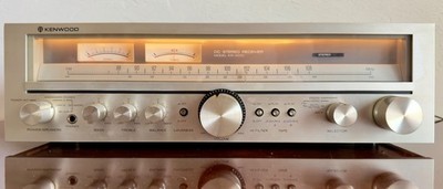 Kenwood KR-4010 Stereo Receiver – Vintage 1970s Silver Face