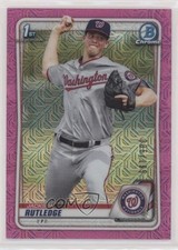 2020 Bowman Chrome Prospects Mega Box Pink Mojo Refractor Jackson Rutledge q4j