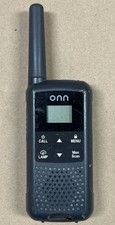 ONN Model ONA19WT001 16 Mile 22 Channel Walkie Talkie 2-way Radio Tested 1 Only