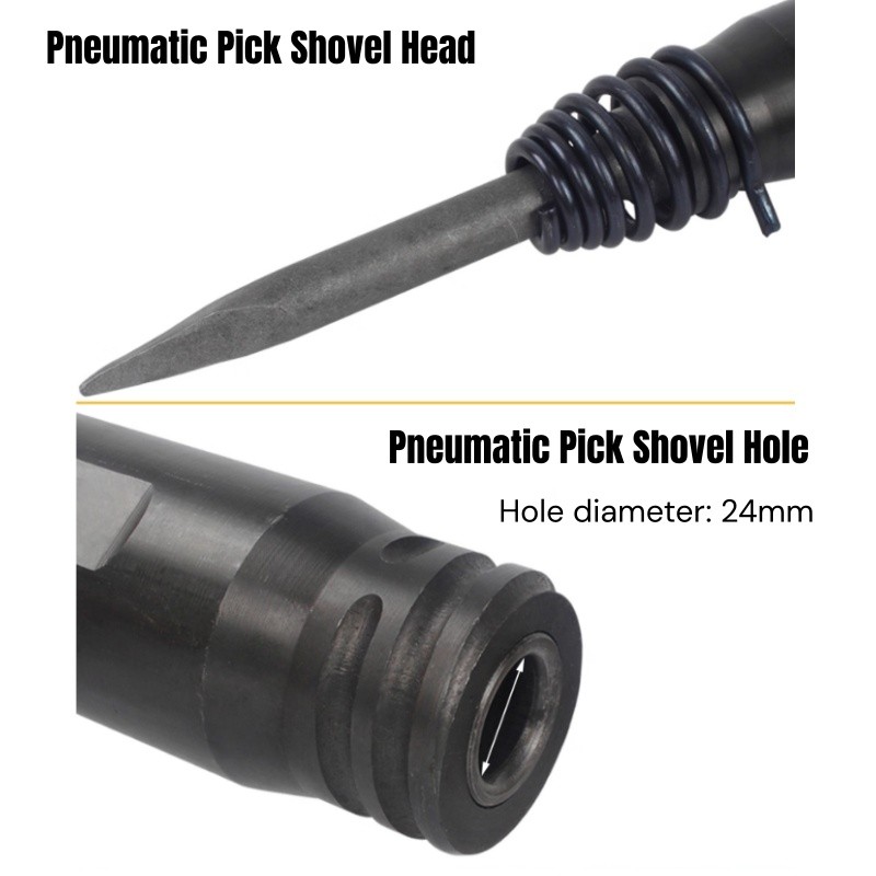  G10 Pneumatic Pick Air Shovel Cement Crusher Pneumatic Chipping Hammer NEW