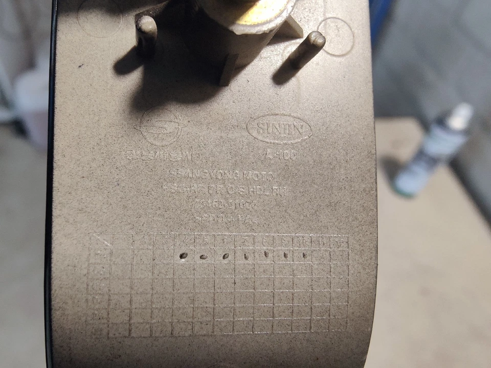 Türaussengriff Rechts Vorne Ssangyong 7346221000 AJ Rodius RD 270 2WD - Bild 4 von 4