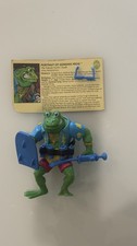 Vintage 1989 GENGHIS FROG Teenage Mutant Ninja Turtles -Complete w/ File Card
