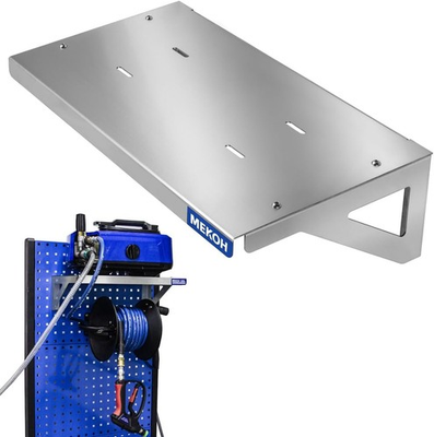 #ad MEKOH Wall Mount Pressure Washer Shelf 20quot; x 10quot; Stainless Steel Pressure... $109.14