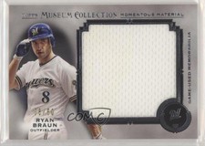 2013 Topps Museum Collection Momentous Material Jumbo Relics 6/50 Ryan Braun 1h5