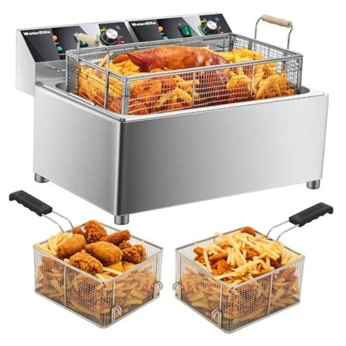 electric turkey fryer Commercial deep fryer with basket 3600W27.4QT with 