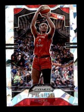 A'JA WILSON 2020 PANINI PRIZM WNBA #18 SILVER CRACKED ICE PRIZMS T6144