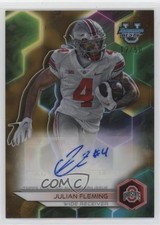 2023 Bowman U Best of 2023 Gold Refractor 32/50 Julian Fleming #BOA-JF Auto 3hd