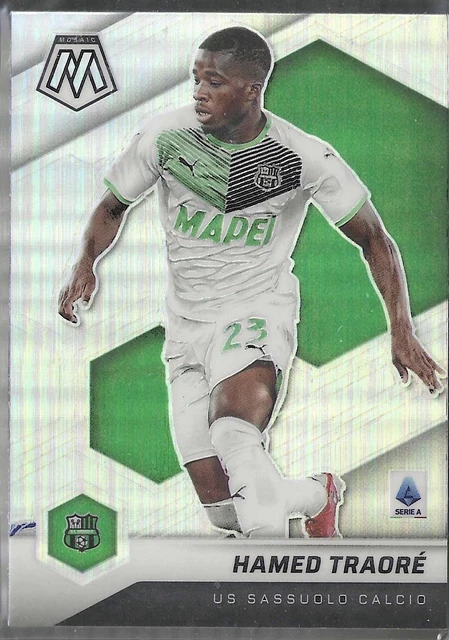 2021-22 Panini Mosaic Serie A #108 Hamed Traore Sassuolo SILVER