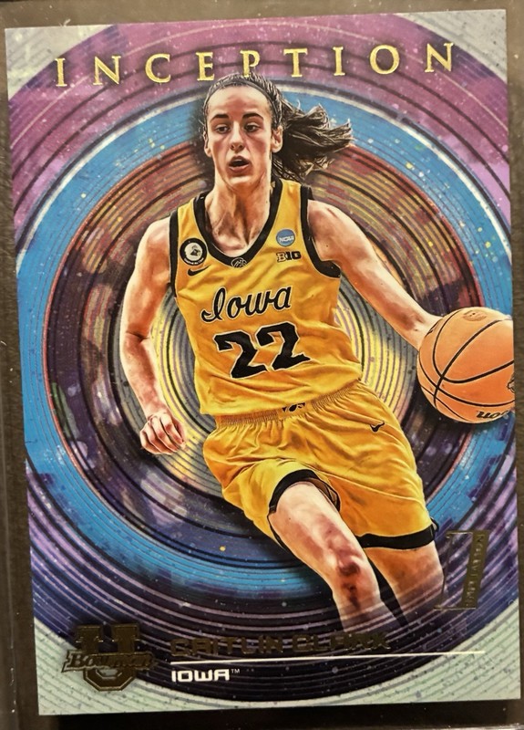 2022-23 Bowman Inception University - Caitlin Clark #68 (RC)