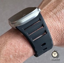 Breathable Wide Sport Silicone Band For Apple Watch 42mm - 49mm Multi