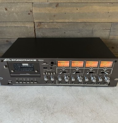 Aria Studiotrack R504 4-Track Cassette Recorder Vintage MTR Rare Made in Japan