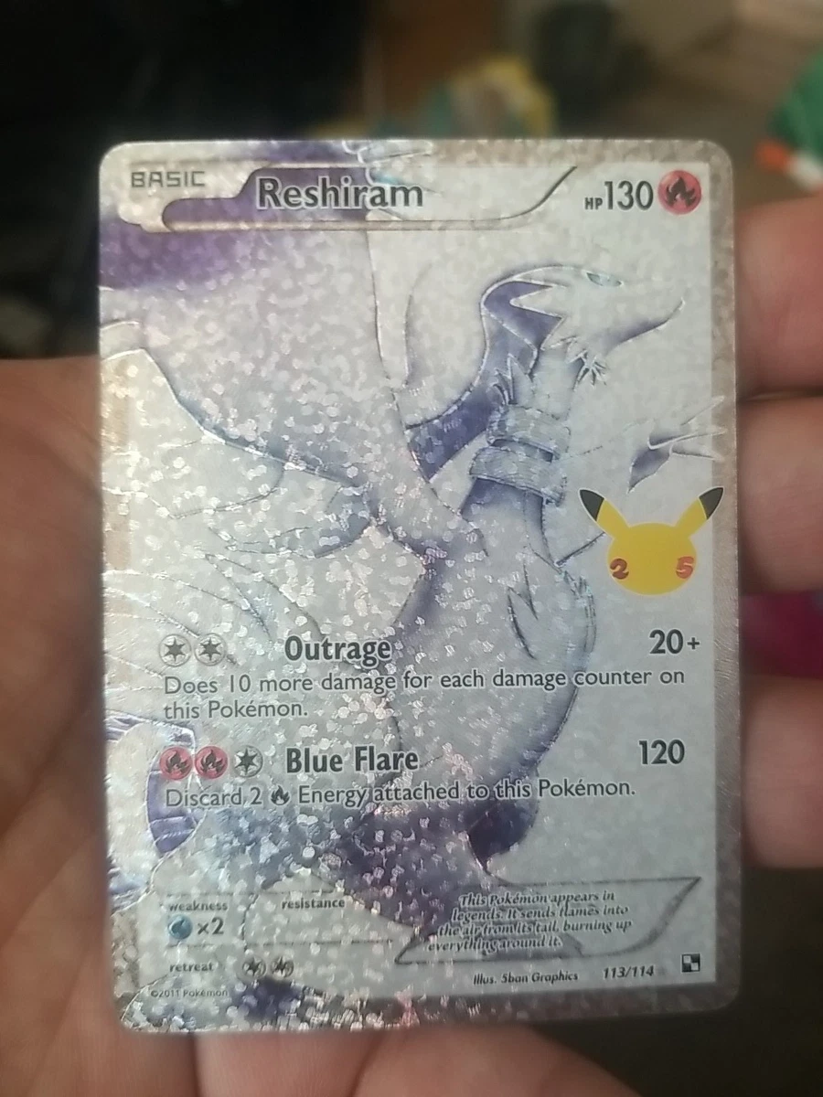 Reshiram 113/114 Celebrations: Classic Collection for sale | eBay Reshiram 113/114 Celebrations: Classic Collection for sale | eBay