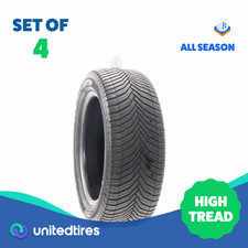 Set Of 4 Used 23555r18 Michelin Crossclimate 2 100v - 8-8.532