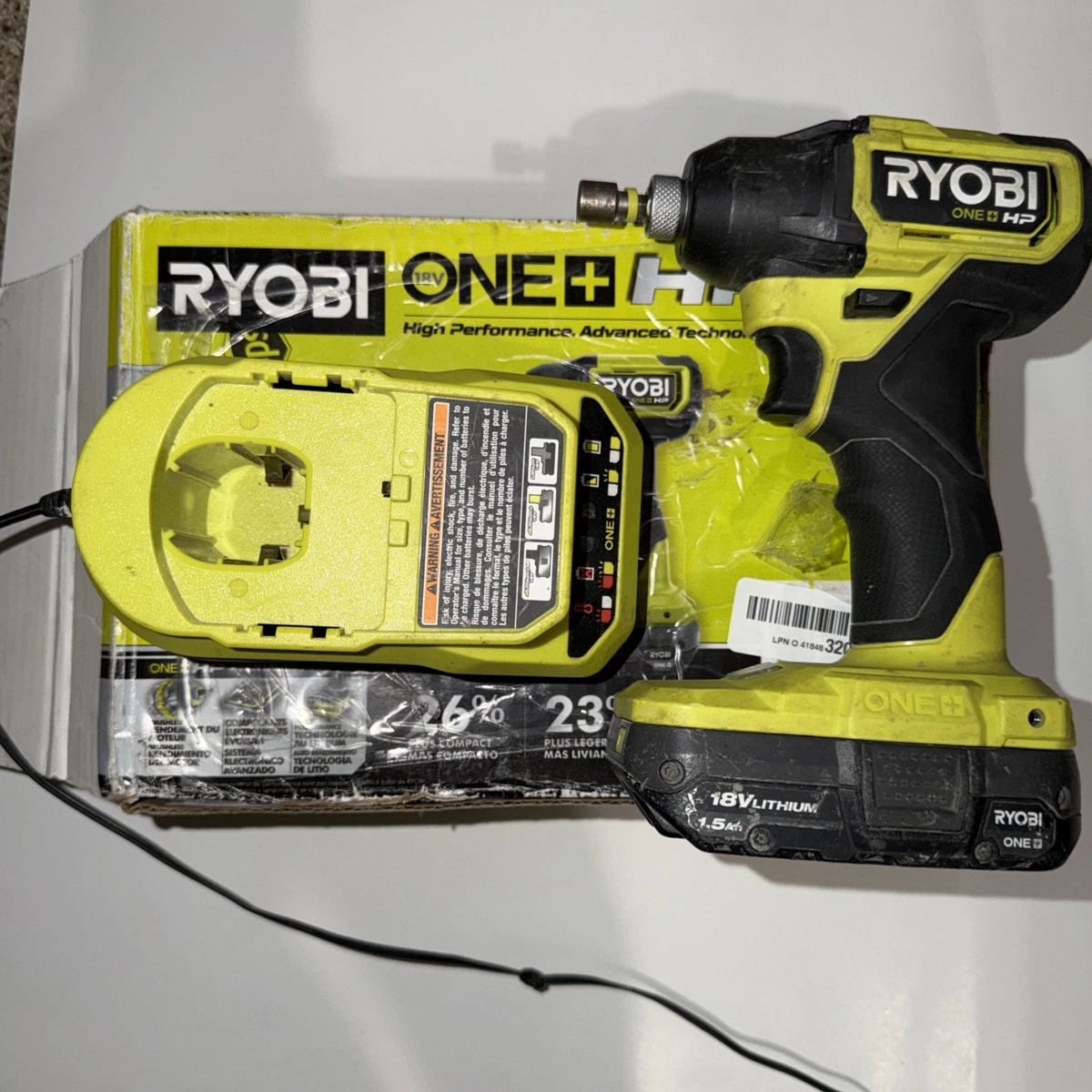 YOBI P262K1 ONE HP 18V Brushless Cordless 4-mode 1/2 In. Impact - View #9