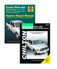 Dodge Pickup V6 V8 Gas & Cummins turbo-diesel Repair Shop Manuals Haynes Chilton