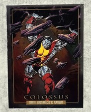 2024 marvel masterpieces 92 platinum Colossus #14 mint