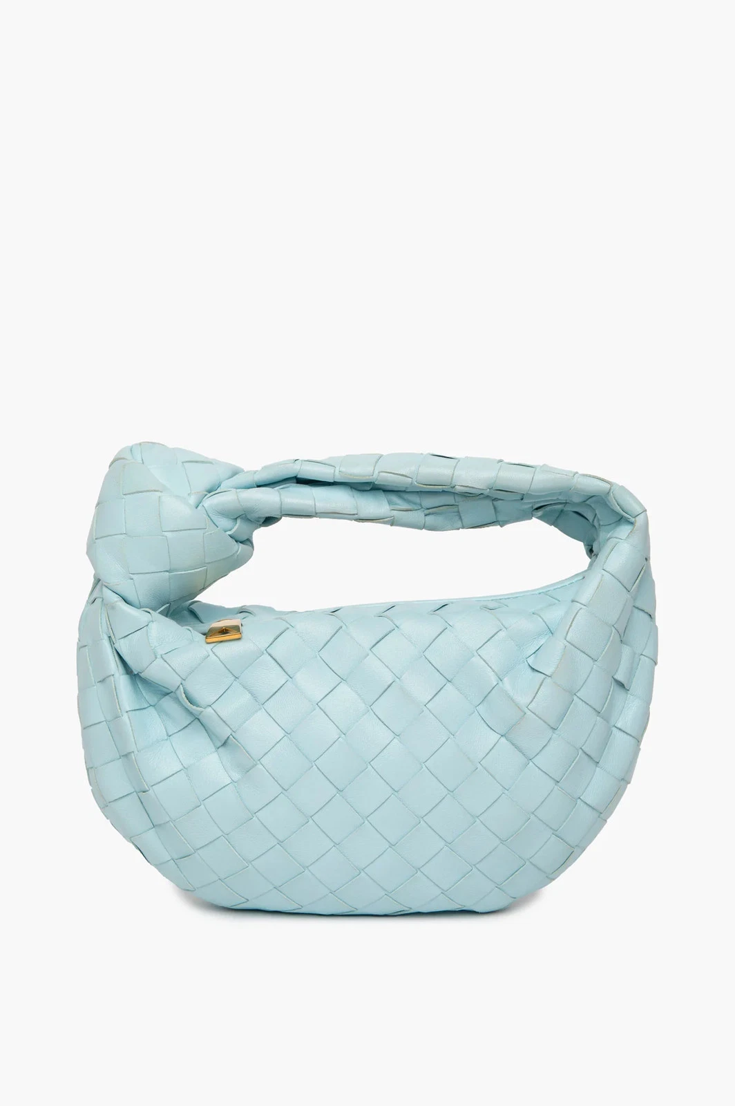 Bottega Veneta — Bottega Veneta Light Blue Nappa Intrecciato Mini Jodie