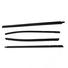 Outside Window Weatherstrip Trim Seal Belt Fits 2005-15 Toyota Tacoma Double Cab