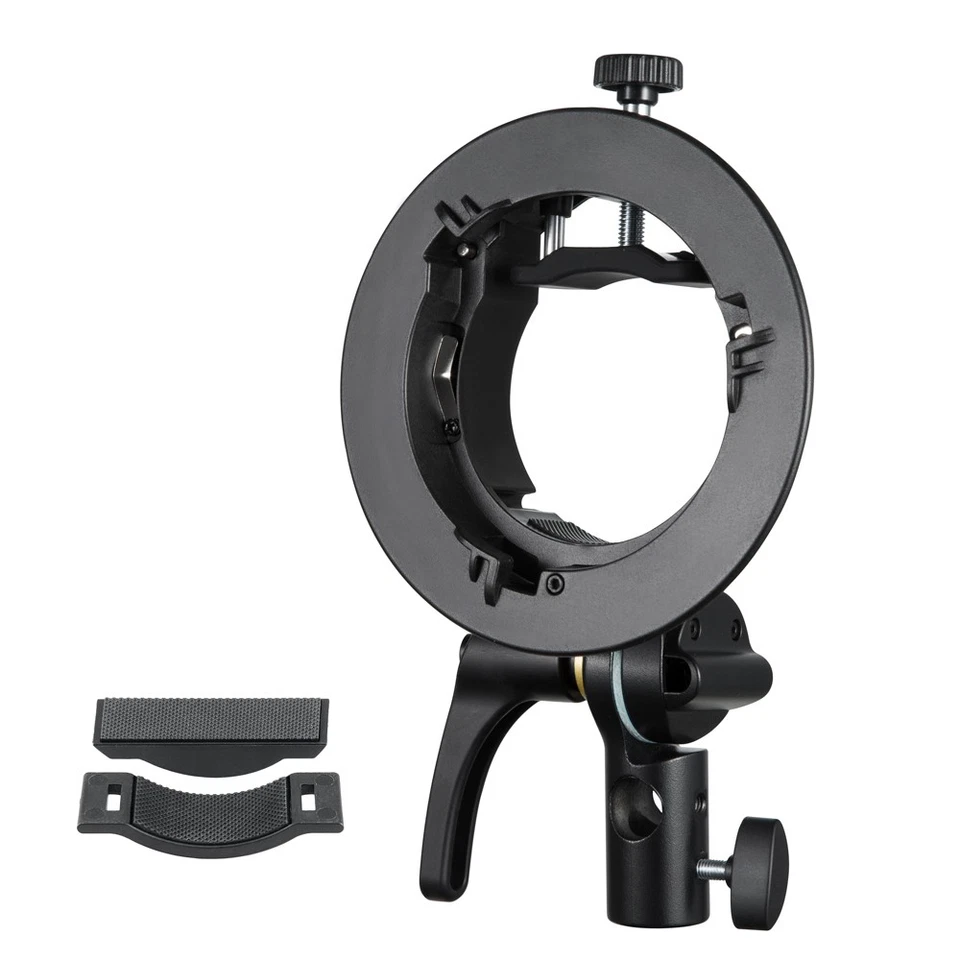US GODOX S2 Speedlite Bracket,S-Type Bracket Updated Version Bowens Mount Holder - Image 4 of 4