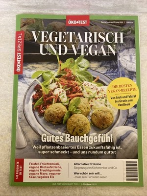 Öko Test Spezial Essen Und Trinken 2025 Vegetarisch Und Vegan Neu Ungelesen