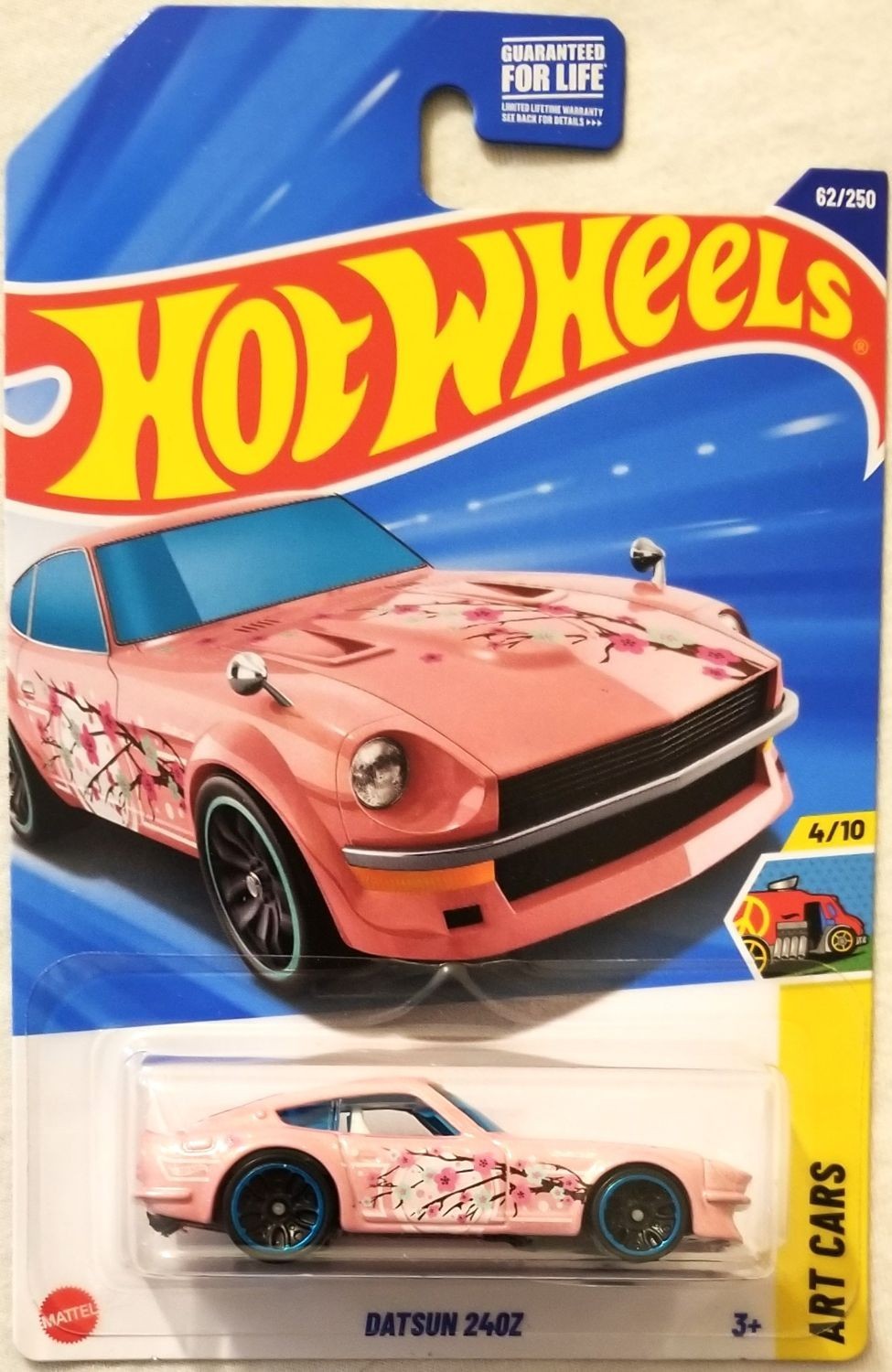 Hot Wheels - 2025 Art Cars 4/10 Datsun 240Z 62/250 (BBJBB66)