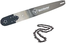 24 Inch 3/8 .058 84DL Guide Bar Saw Chain Combo Compatible with Husqvarna 61 ...