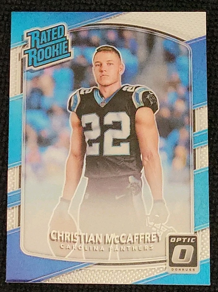 2017 Donruss Optic - Rated Rookie Christian McCaffrey #168 (RC) 49ers 