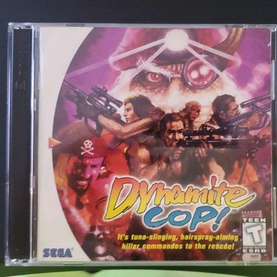 SEGA Dynamite Cop - Dreamcast (DC), Action, Beat 'Em Up, Manual, NTSC-U/C