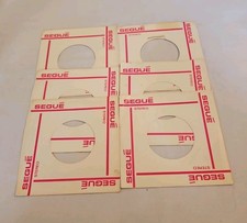 45 RPM 7" RECORD SLEEVES CO. SLEEVE 6 PACK SEE PHOTO SEGUE Records SLV376