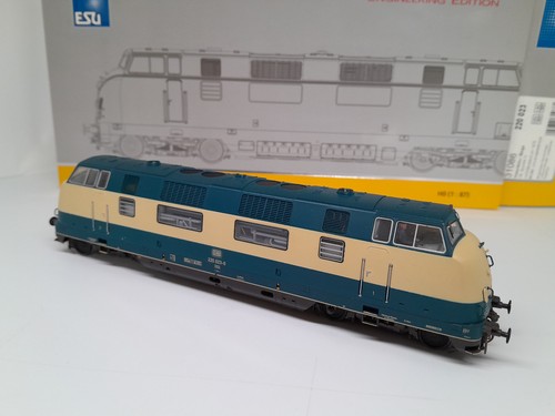 H0 ESU  31086  BR 220  - DB - OZEANBLAU -AC/DC auch  Märklin | Condition: Gebraucht